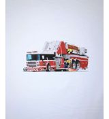 Hasiči FIRE - RESCUE panel úplet 39x38cm