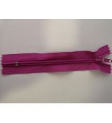 Zip spirálový 14cm purpurový