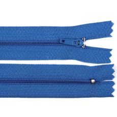 Zip spirálový 20cm modrý
