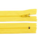 Zip spirálový 30cm žlutý 