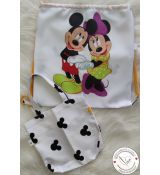 Sada tašky Mickey Mouse a Minnie