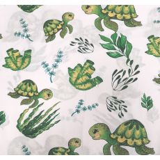 Želvičky bavlněné plátno